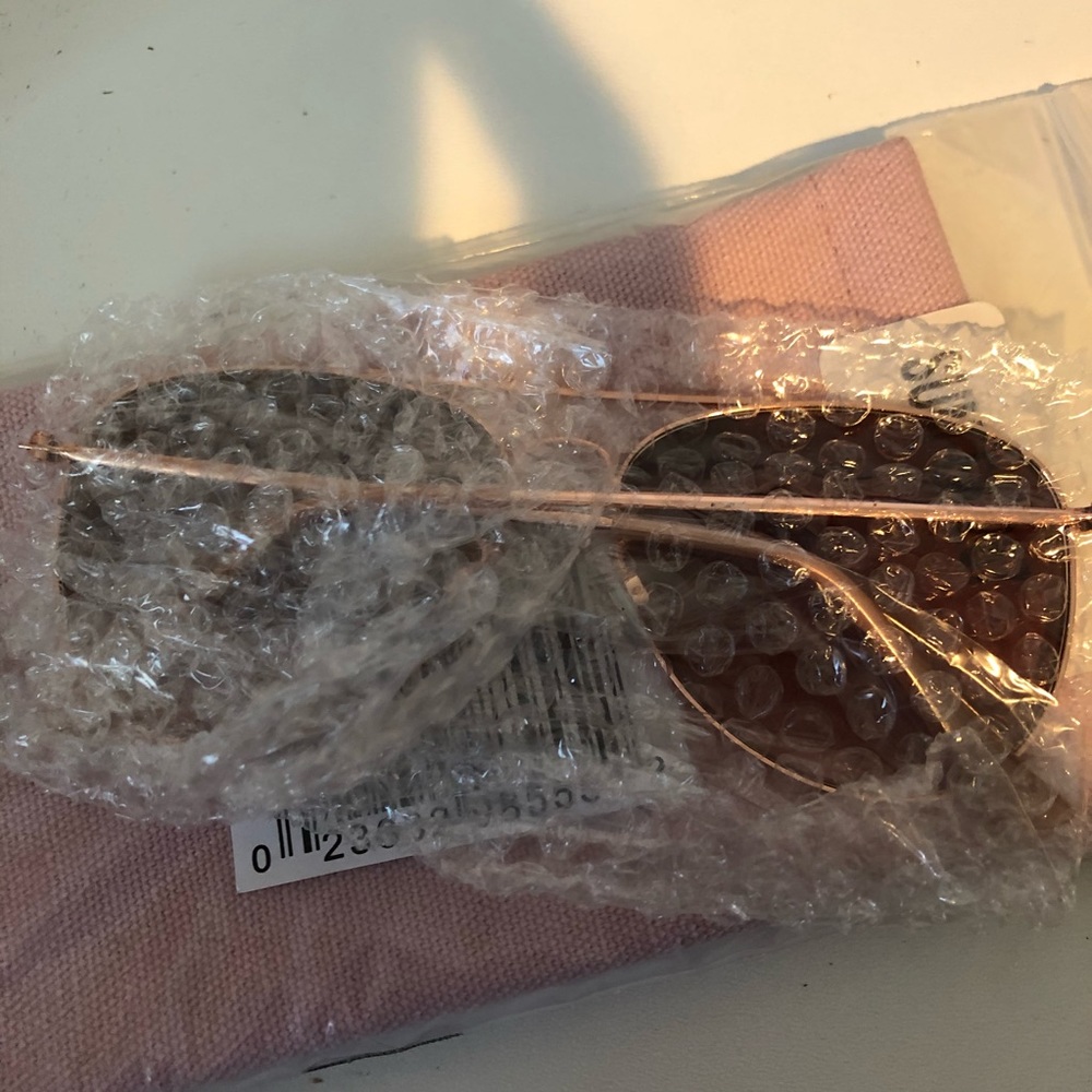 NWT Summer & Rose Kay Aviator Sunglasses Rosegold - Picture 7 of 7
